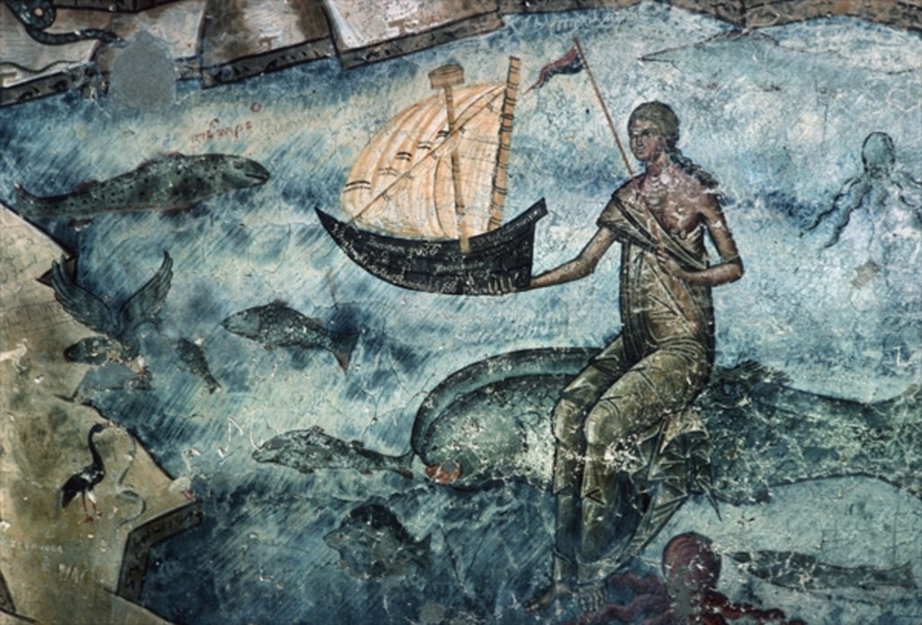 Detail of Detail from The Last Judgement, 1547-50 by Romanian School