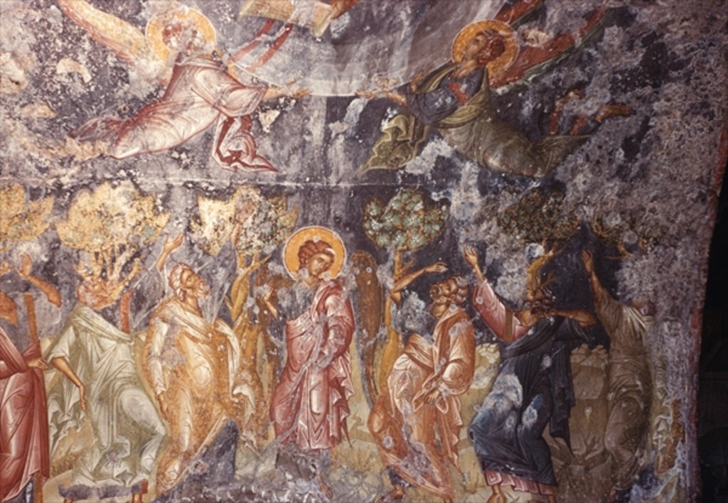 Detail of The Ascension, Pantanassa church by School Greek