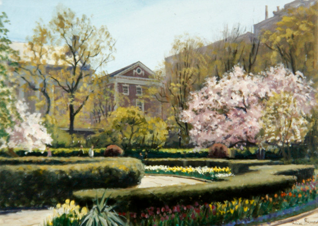 Detail of Conservatory Gardens, New York by Julian Barrow