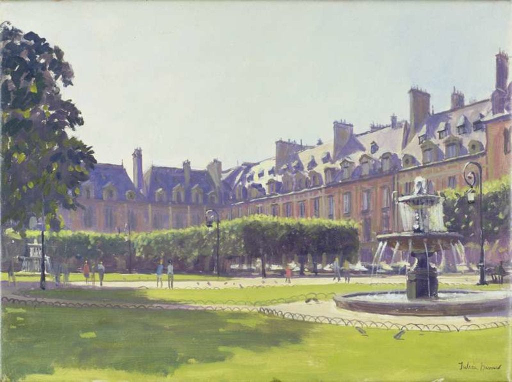 Detail of Place des Vosges, Paris by Julian Barrow