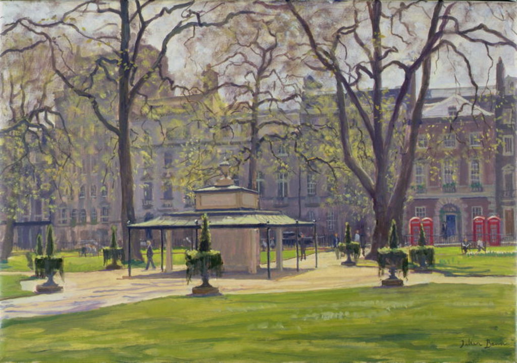 Detail of Berkeley Square, London by Julian Barrow