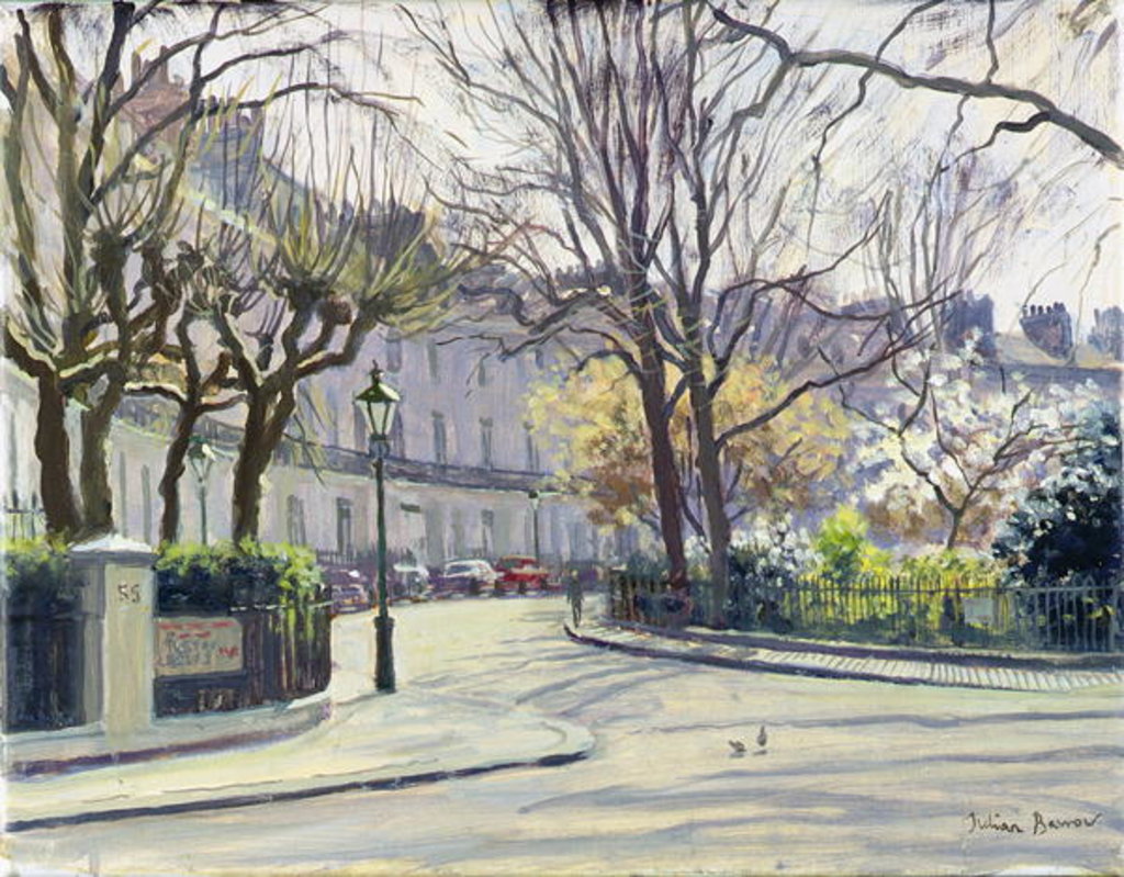 Detail of Egerton Crescent, London by Julian Barrow