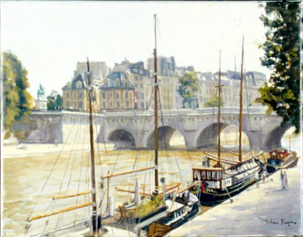 Detail of Pont Neuf by Julian Barrow