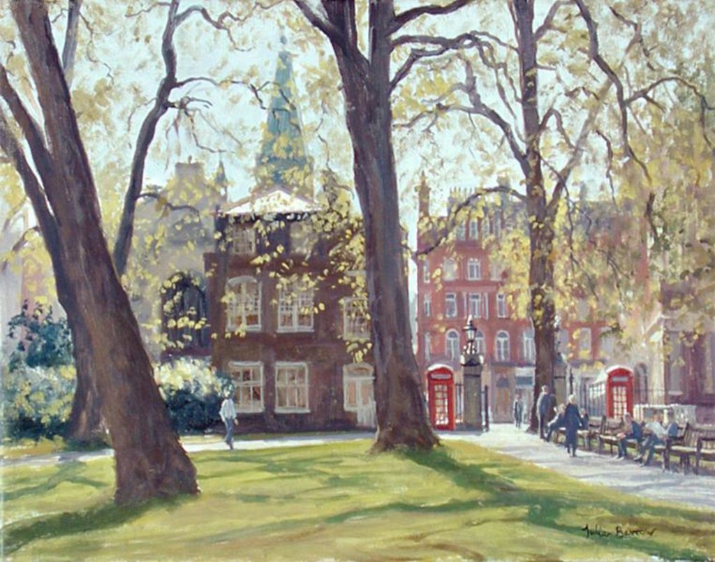 Detail of Mount Street Gardens by Julian Barrow