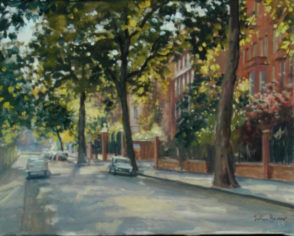 Detail of Cheyne Walk by Julian Barrow