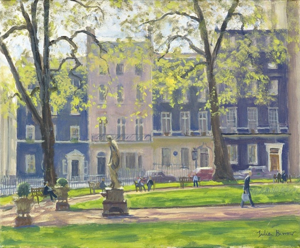 Detail of Berkeley Square, South West Corner by Julian Barrow
