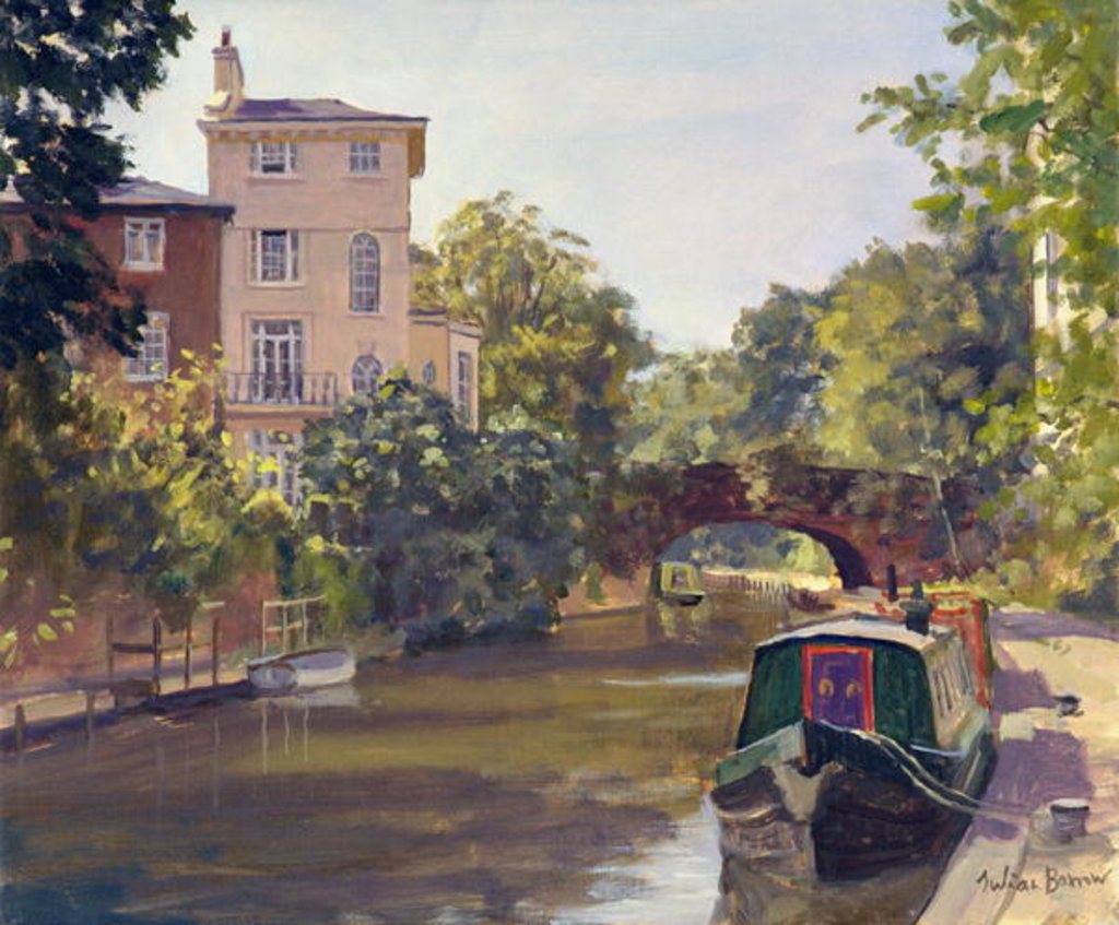 Detail of Regent's Park Canal by Julian Barrow