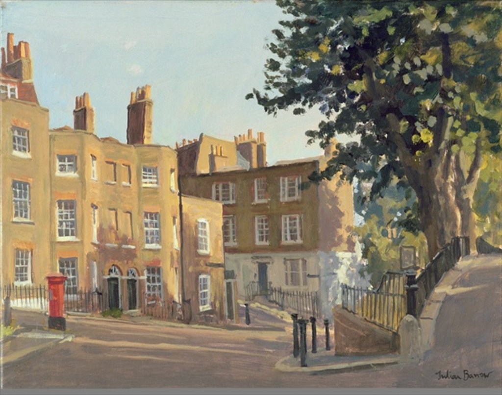 Detail of Holly Hill, Hampstead by Julian Barrow