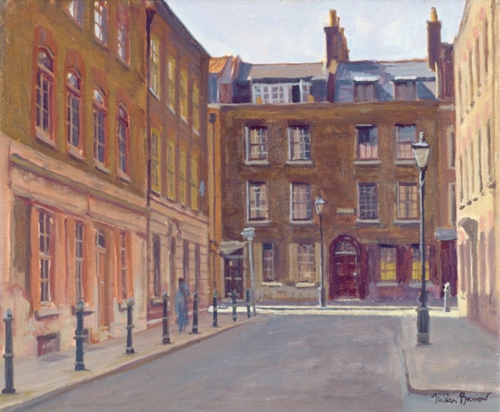 Detail of Princelet Street, Spitalfields by Julian Barrow