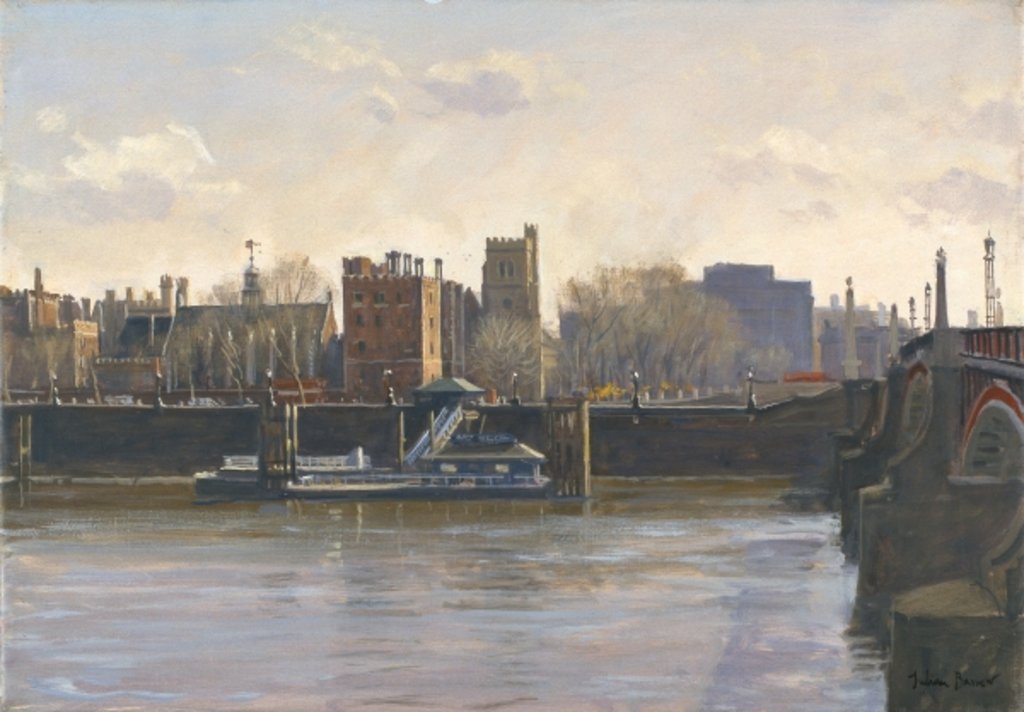 Detail of Lambeth Palace by Julian Barrow