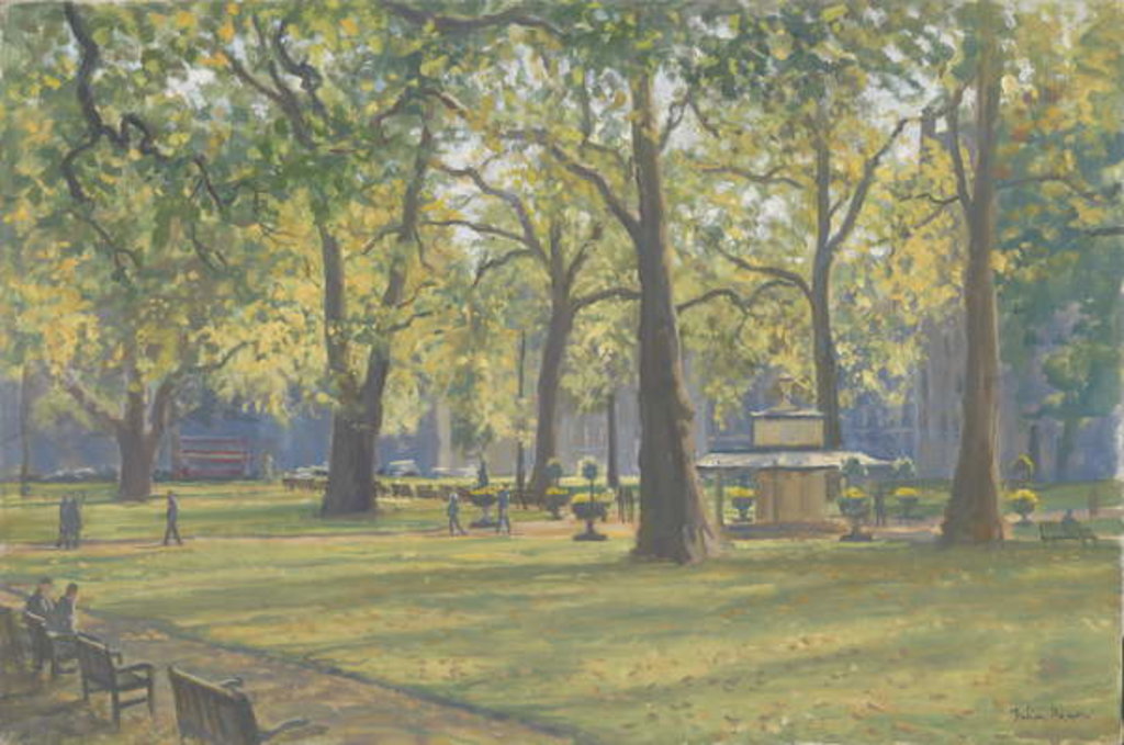 Detail of Berkeley Square, 2009 by Julian Barrow