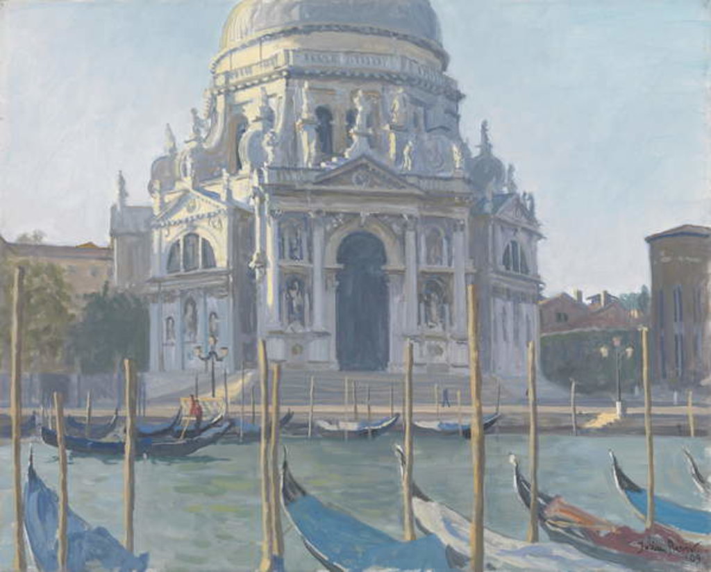 Detail of Santa Maria della Salute, 2009 by Julian Barrow