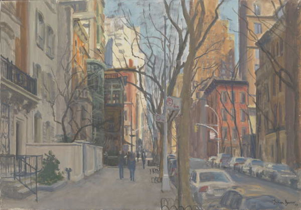 Detail of East 70th Street, 2010 by Julian Barrow