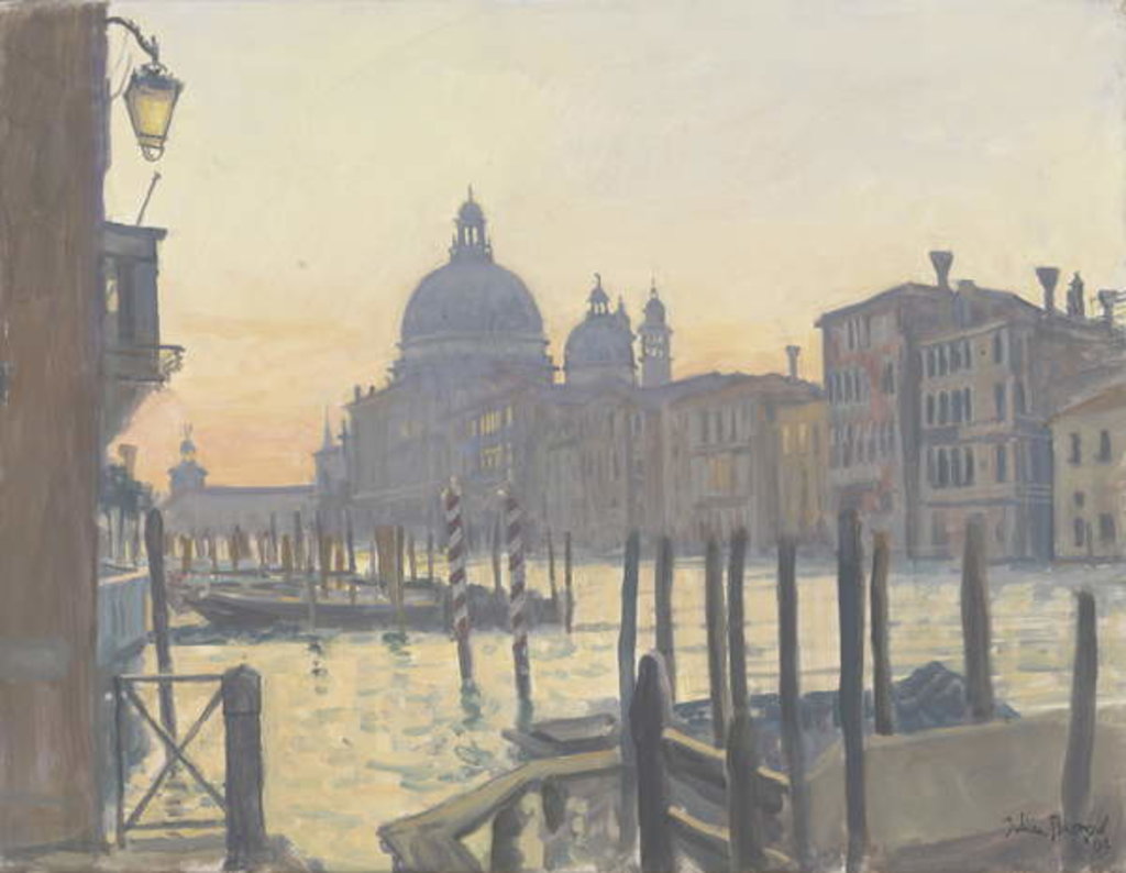 Detail of Sunrise Grand Canal, 2009 by Julian Barrow