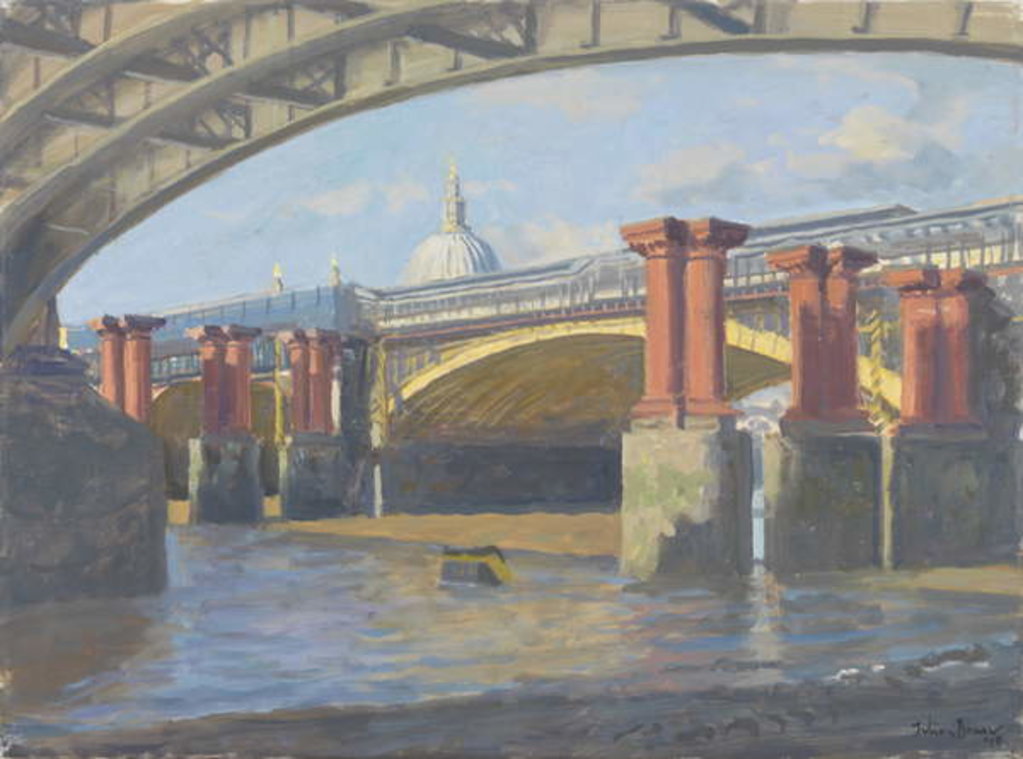 Detail of Blackfriars Bridge, 2010 by Julian Barrow