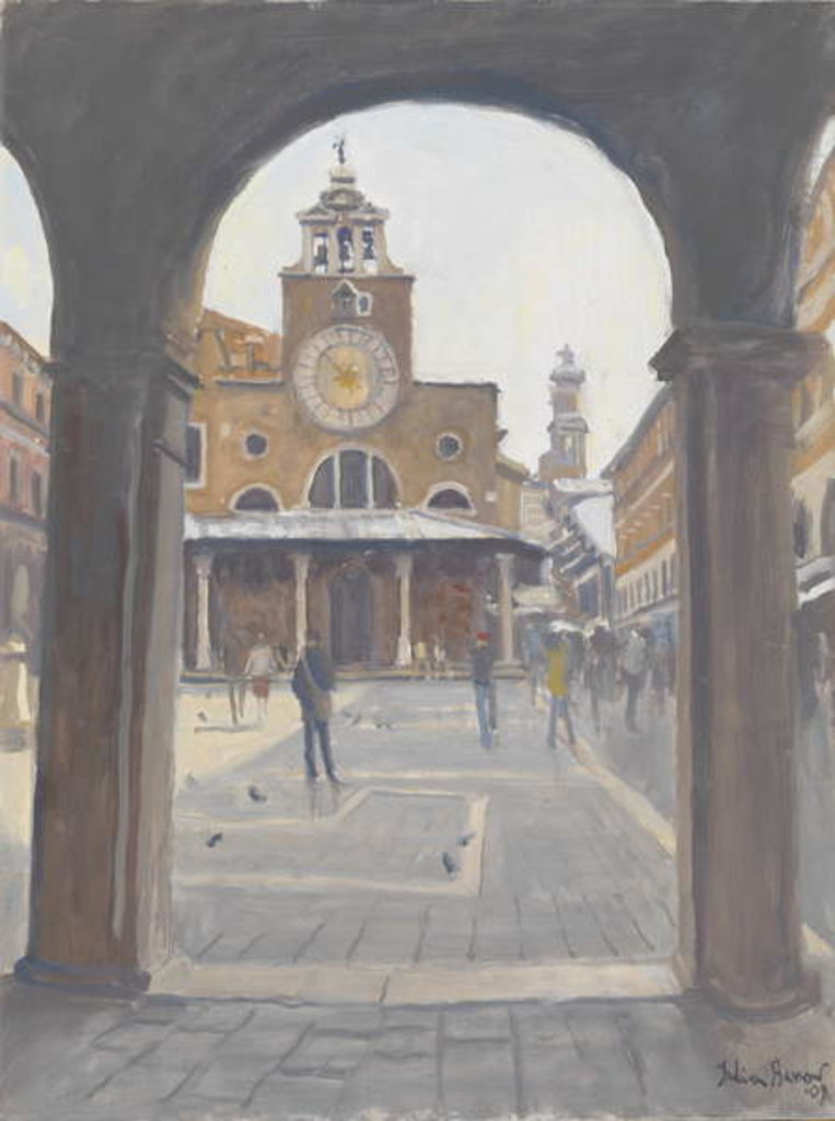 Detail of San Giacometo Church, 2009 by Julian Barrow