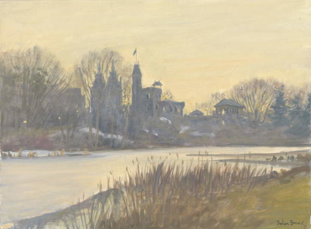 Detail of Belvedere castle, Central Park, 2010 by Julian Barrow