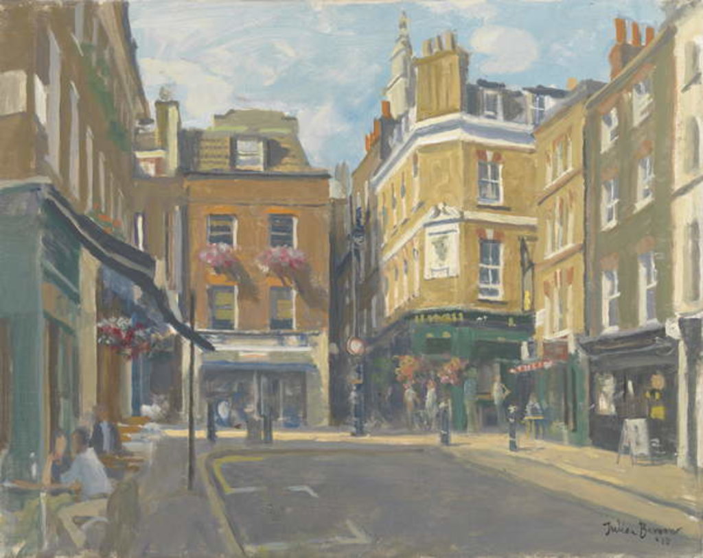 Detail of Shepherds Market, 2010 by Julian Barrow