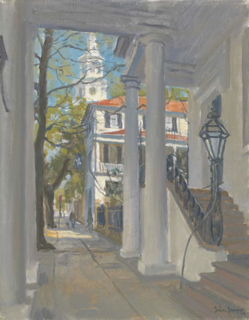 Detail of St Michael's Church, Charleston, 2010 by Julian Barrow