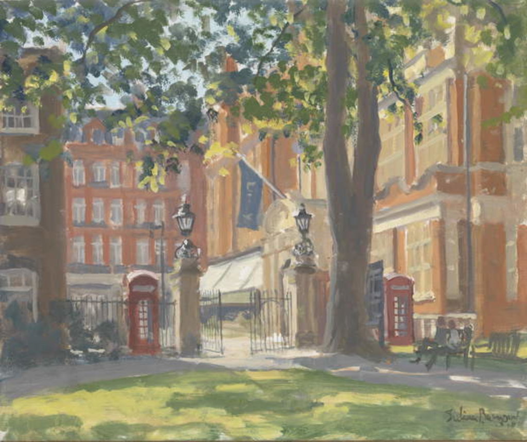 Detail of Mount Street Gardens, London, 2010 by Julian Barrow