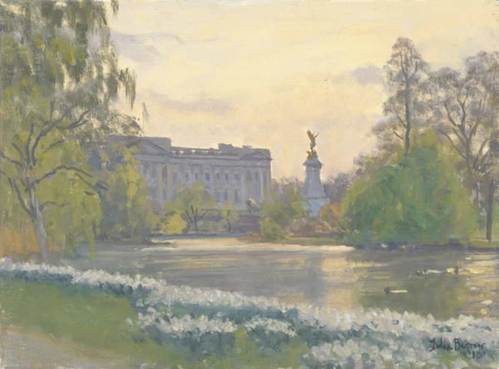 Detail of St James' Park, 2010 by Julian Barrow