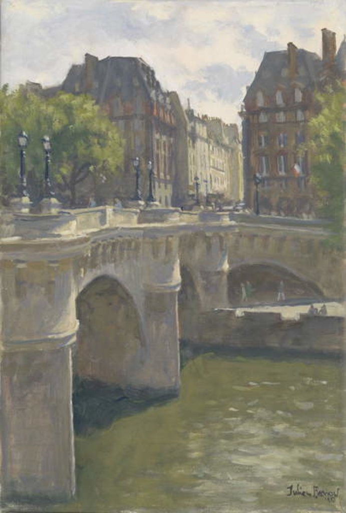 Detail of Pont Neuf, 2010 by Julian Barrow