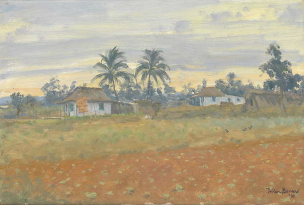 Detail of Cuban Landscape, 2010 by Julian Barrow