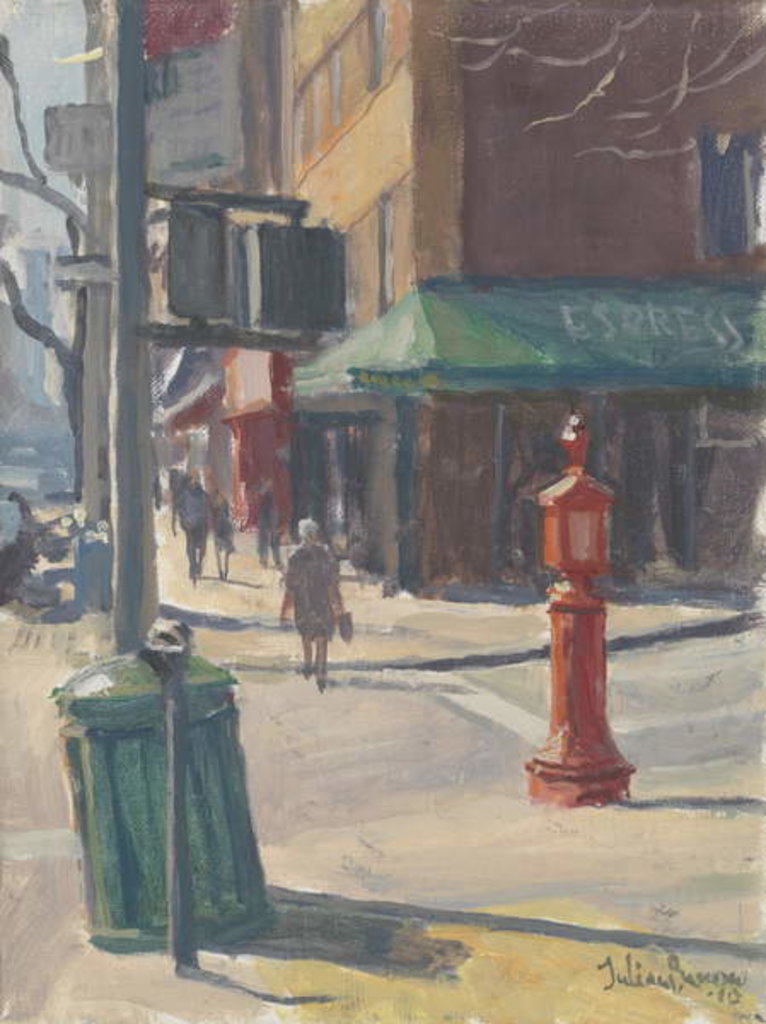 Detail of Lexington Avenue, 2010 by Julian Barrow