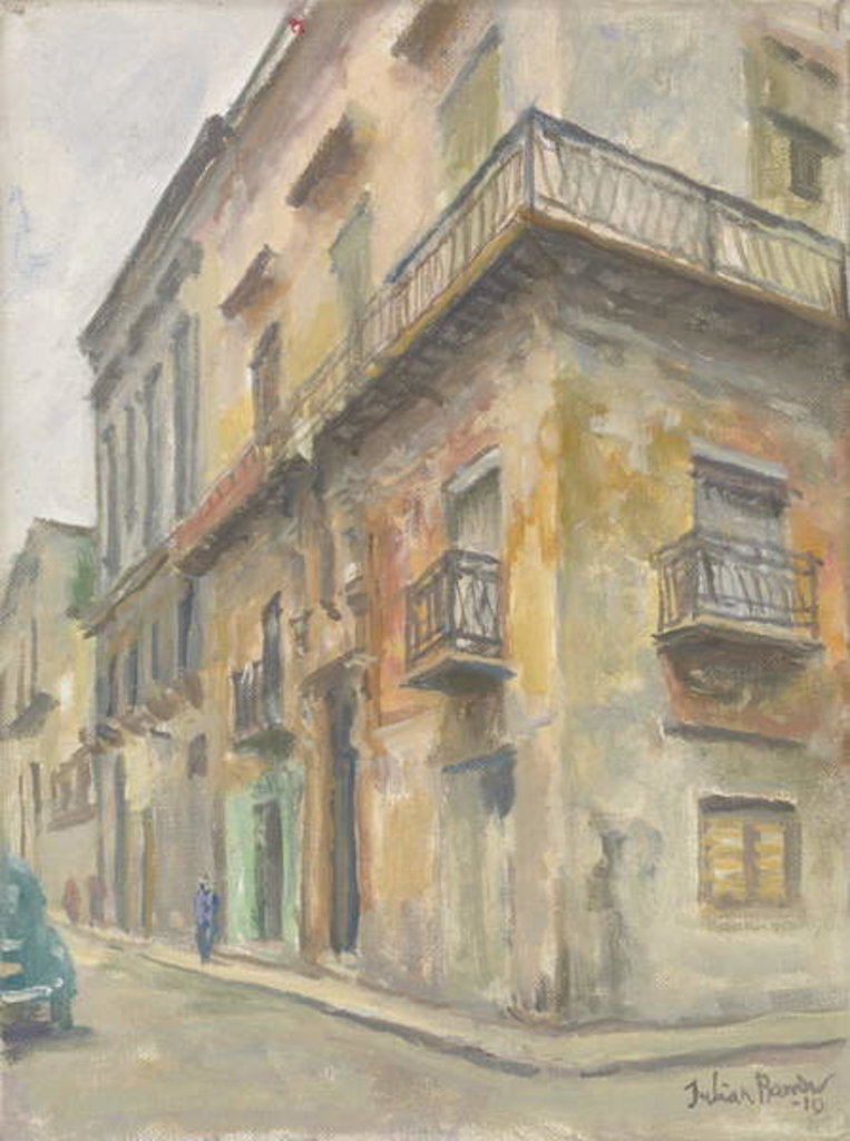 Detail of Havana Street Corner, 2010 by Julian Barrow