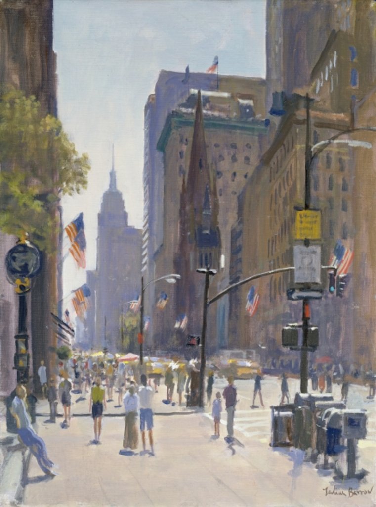 Detail of Fifth Avenue, 1997 by Julian Barrow