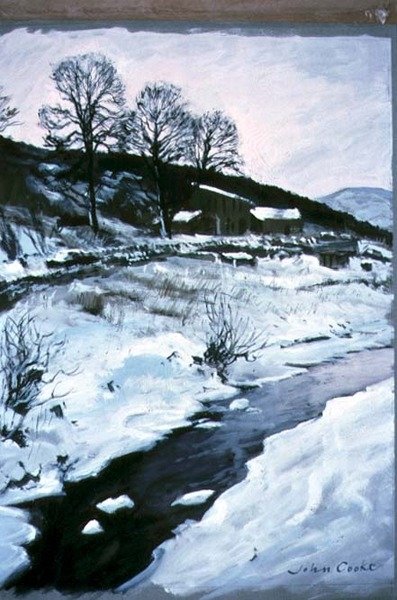 Detail of From Ewegales Bridge, 1998 by John Cooke