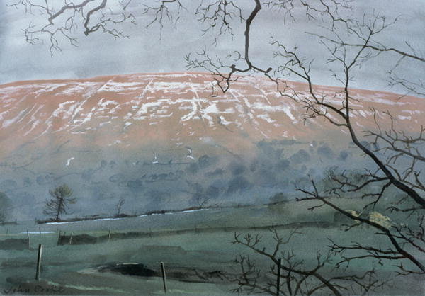 Detail of Rise Hill in December, 1991 by John Cooke