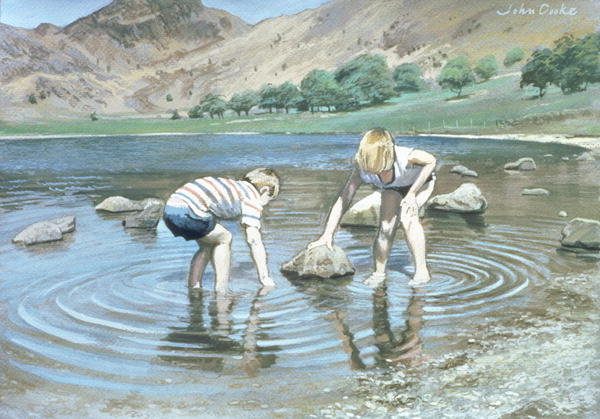 Detail of Blea Tarn Summer, 1987 by John Cooke