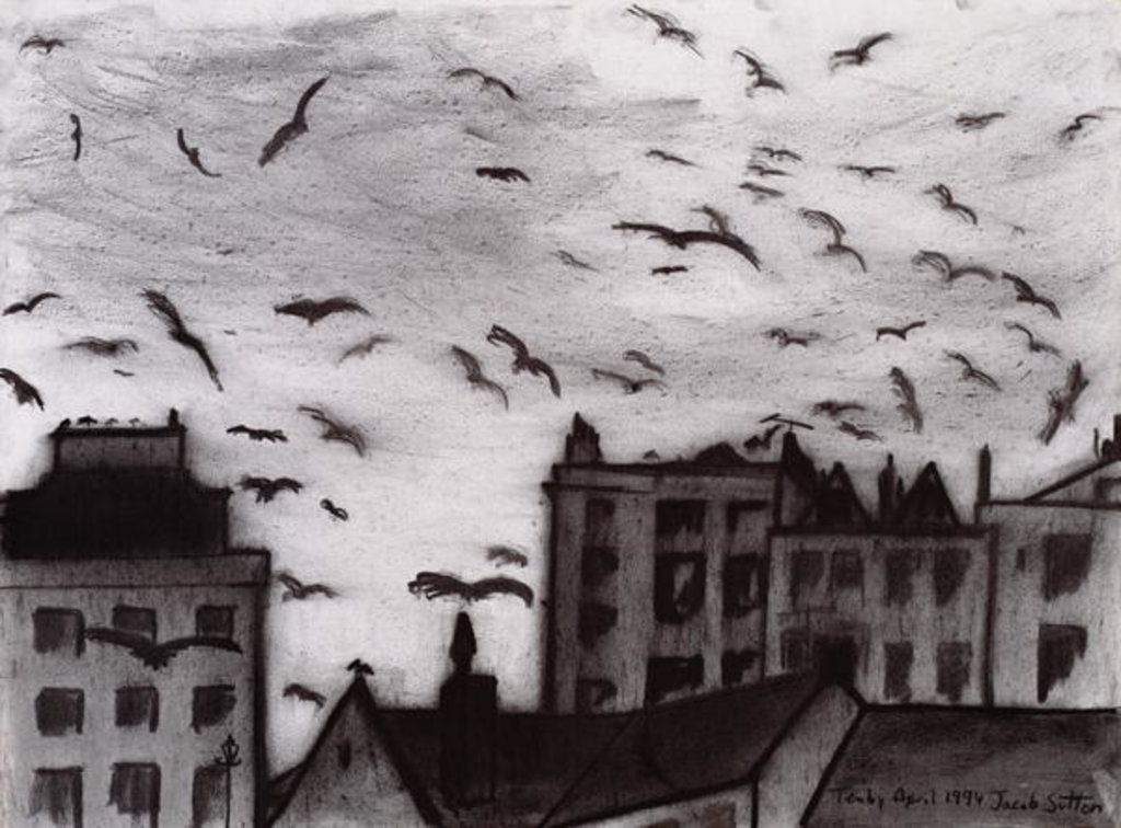 Detail of Tenby, 1994 by Jacob Sutton