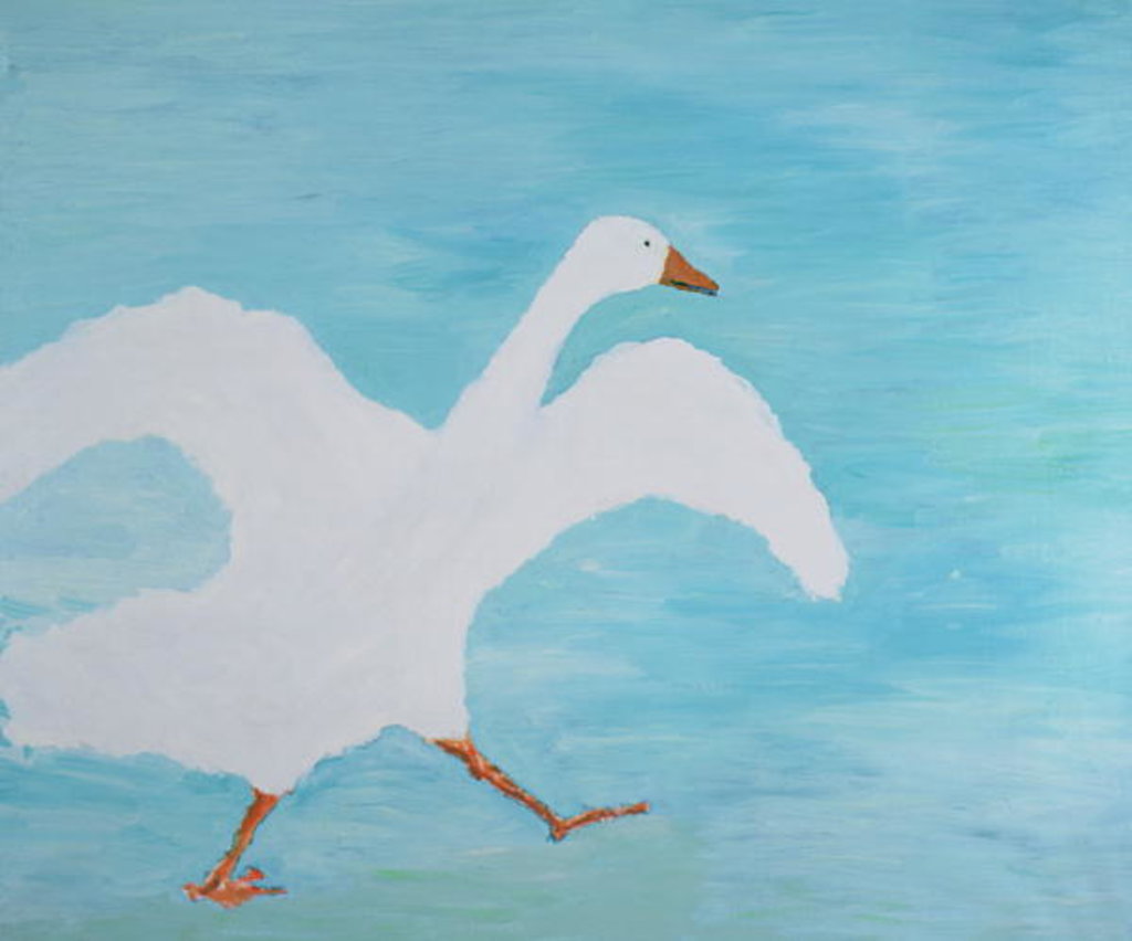 Detail of I'm Late Again, 2000 by Jacob Sutton