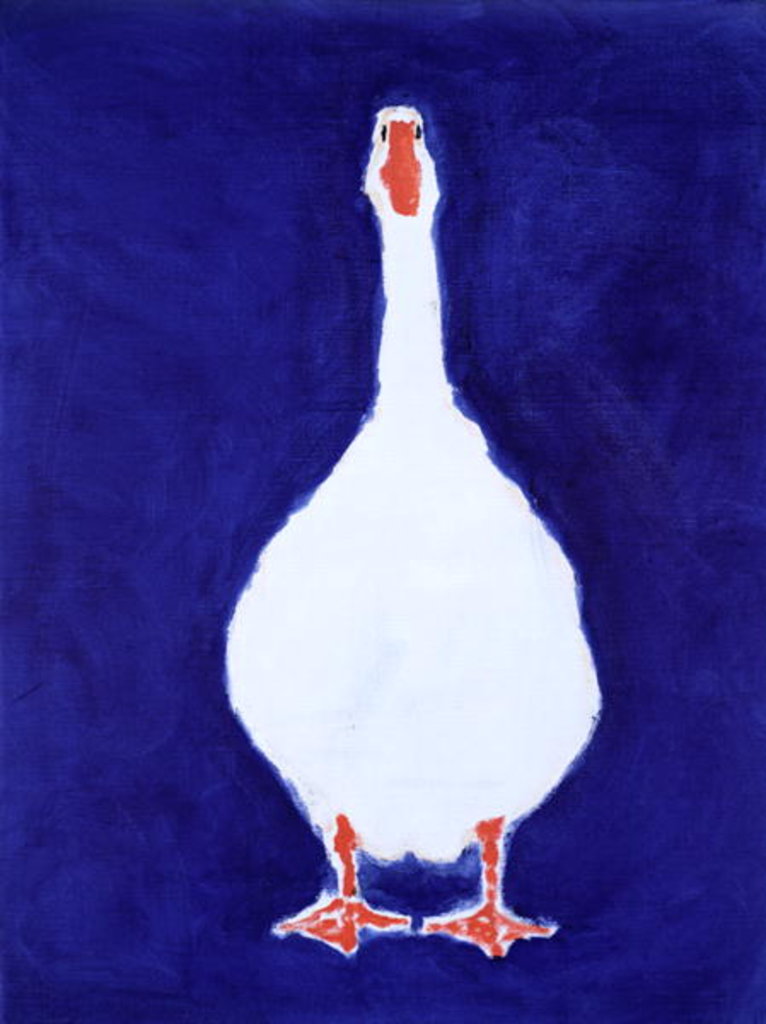 Detail of Coedwynog Goose, 2000 by Jacob Sutton