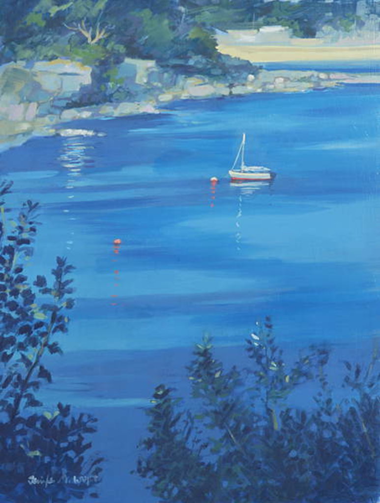 Detail of Yacht Reflections, 2000 by Jennifer Wright
