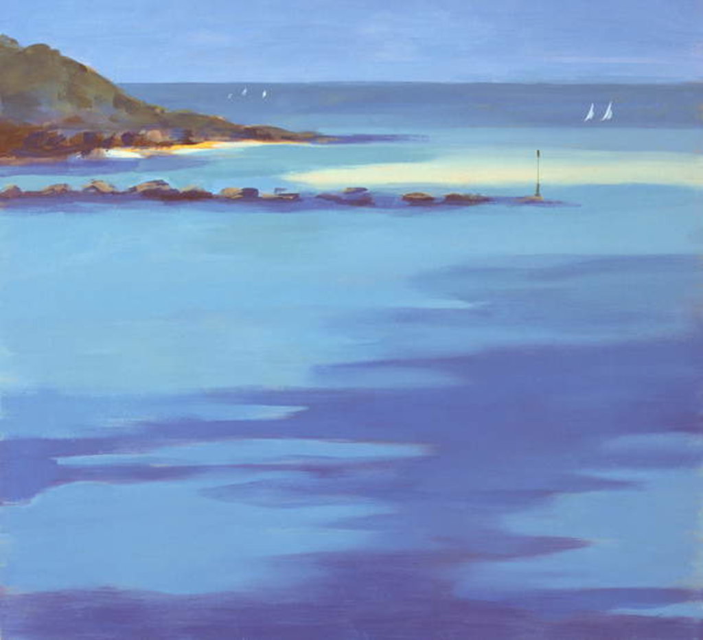 Detail of Salcombe, The Bar, 2000 by Jennifer Wright