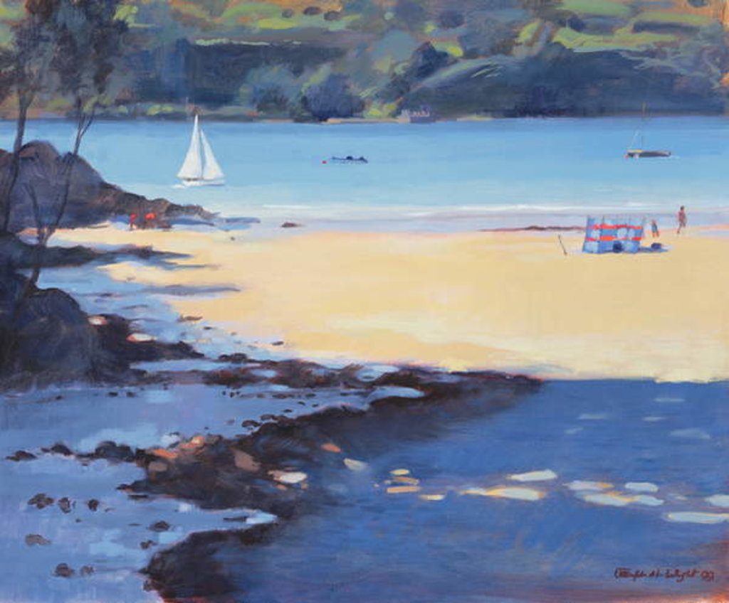 Detail of Millbay, Salcombe, 1998 by Jennifer Wright