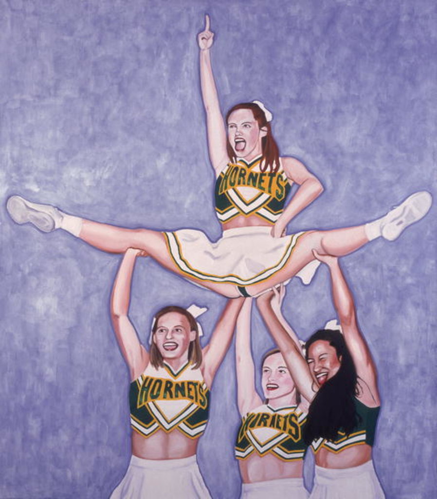 Detail of Let's go Hornets #1 Yeah!, 2002 by Joe Heaps Nelson