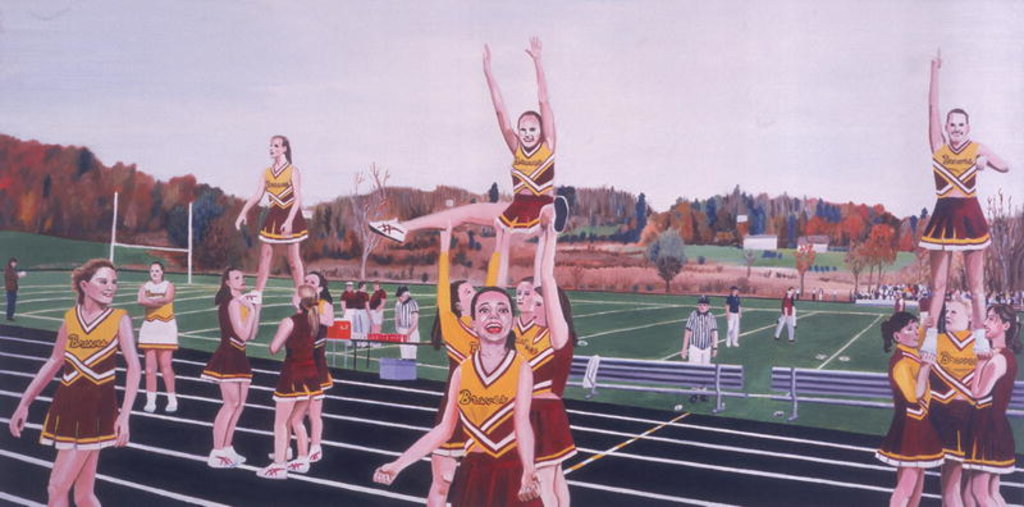 Detail of Fulton-Fonda Braves, 2003 by Joe Heaps Nelson