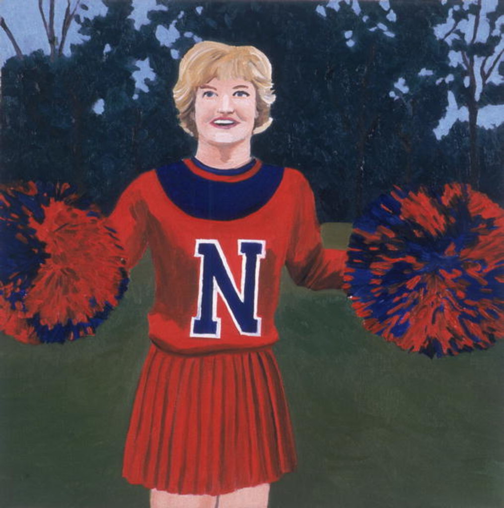 Detail of N Cheerleader, 2000 by Joe Heaps Nelson
