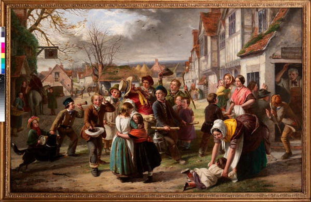 Detail of Guy Fawkes Day, 'Please to Remember' etc. by Thomas Brooks