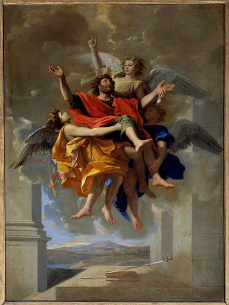 Detail of The Vision of St, Paul, 1649-50 by Nicolas Poussin