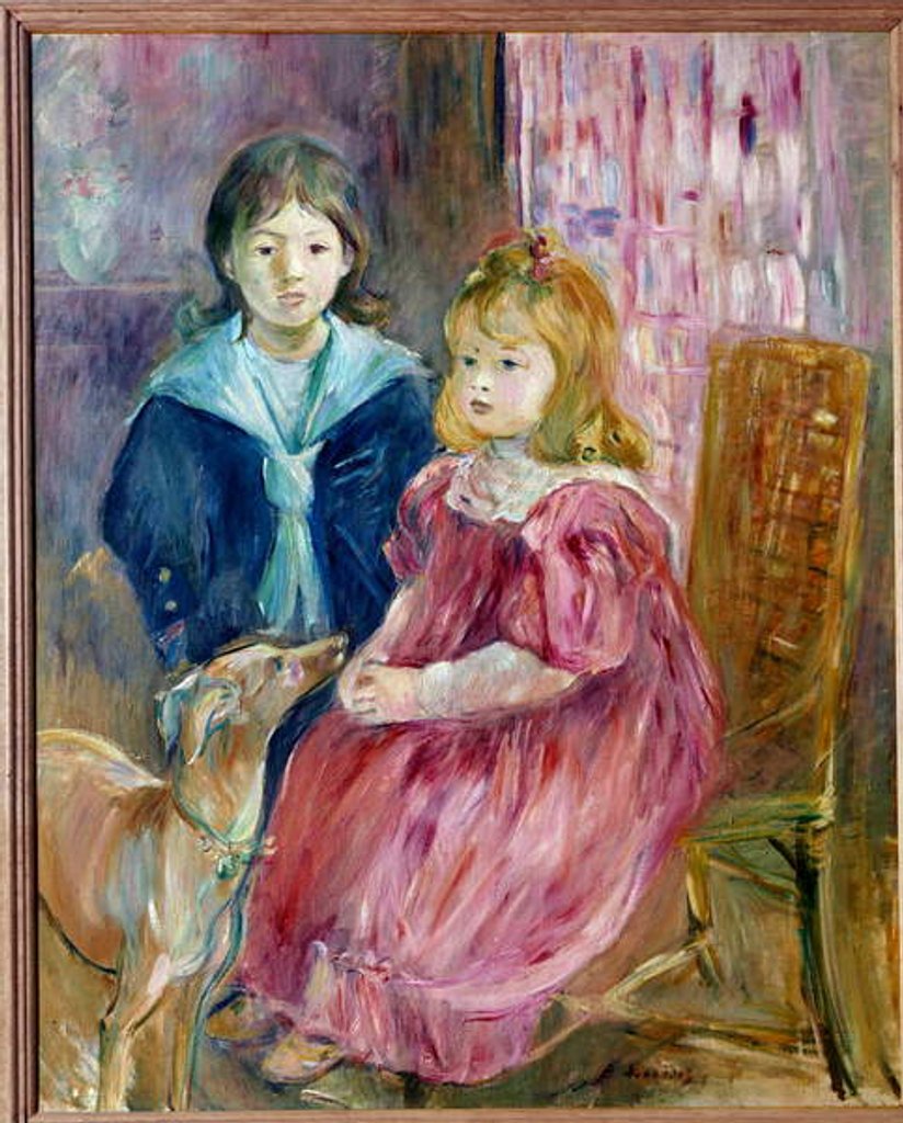 Detail of Portrait of the Children of Gabriel Thomas, 1894 by Berthe Morisot