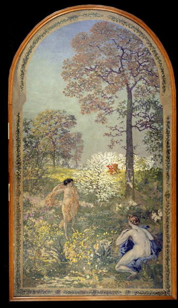 Detail of The Abduction Of The Girls Of Leucippus, 1911 by Ker Xavier Roussel