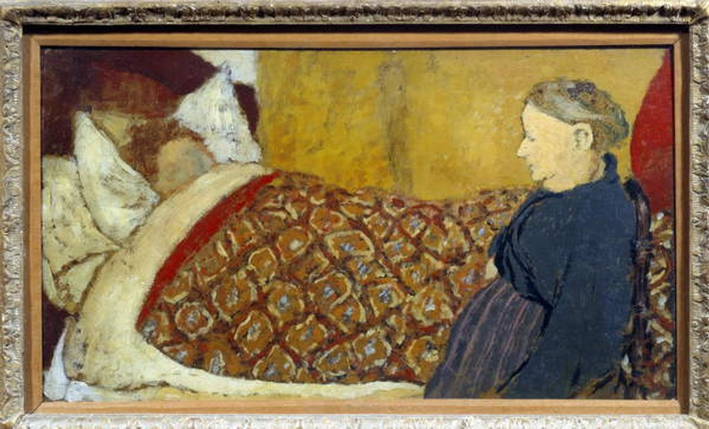 Detail of The lullaby, 1896 by Edouard Vuillard