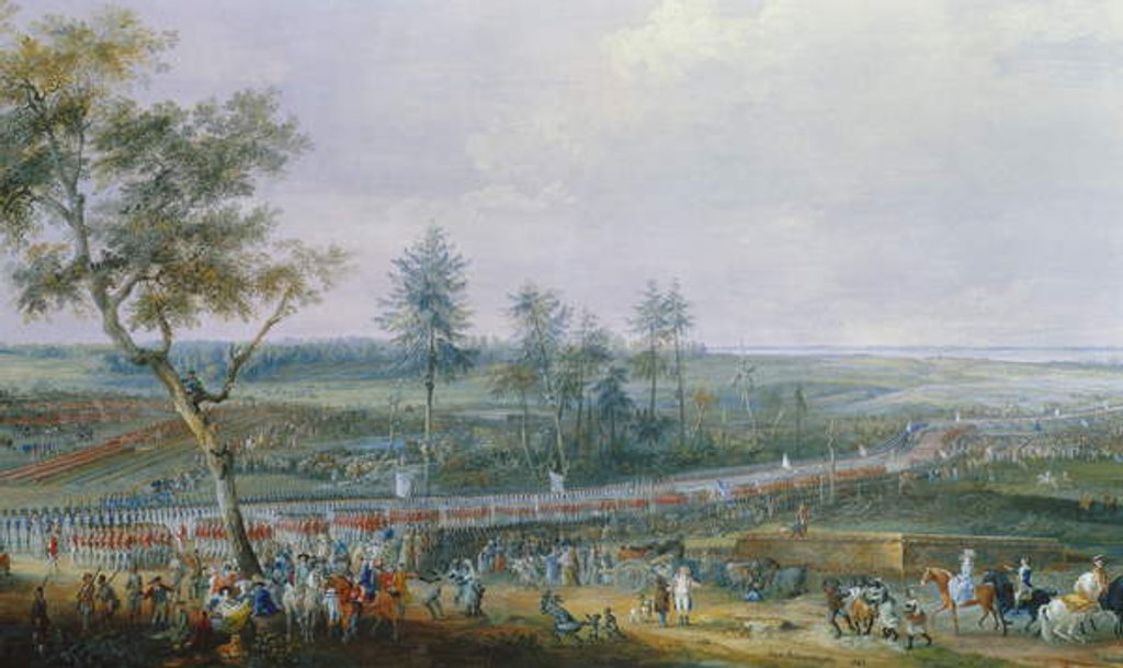 Detail of Capture of Yorktown, Virginia, October 19, 1781 by Louis Nicolas van Blarenberghe