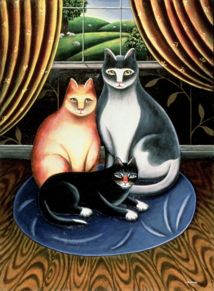 Detail of On the Mat by Jerzy Marek