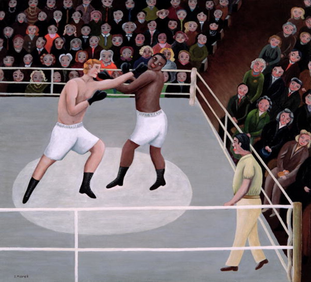 Detail of Title Fight by Jerzy Marek